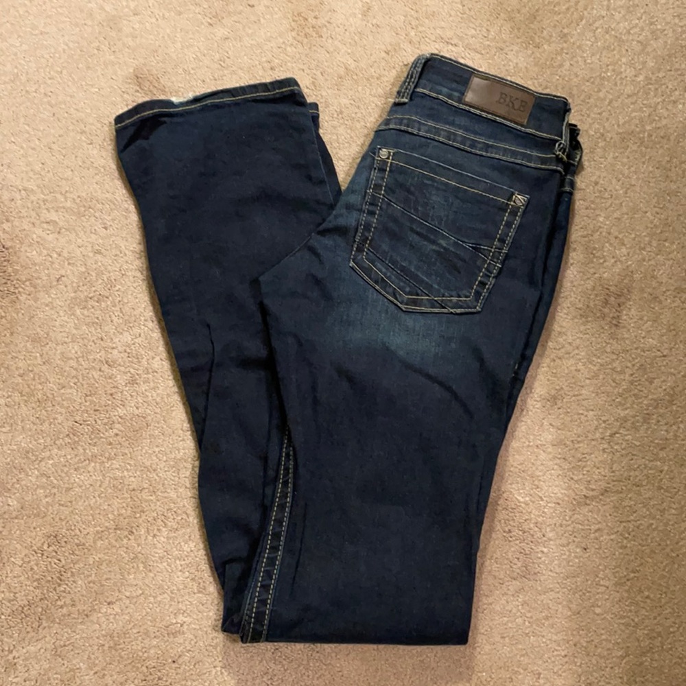 BKE denim straight leg jeans